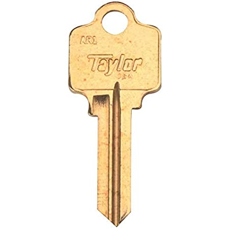 AR1-BR 34 – Cylinder Lock Key Blank, Natural Brass, 34 Price Group, For Arrow