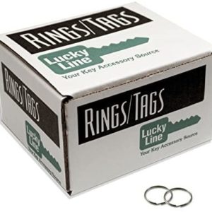 79100 – Key Ring, Split, 3″ Diameter, Tempered Steel, Nickel Plated, 25 Each Per Box (List 48.74)