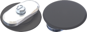 ADD1D – GKL Door Hole Filler Disc Kit, 1-5/8″ Diameter Disc, Bronze, Includes (2) Disc, (2) Bracket, (2) Screw