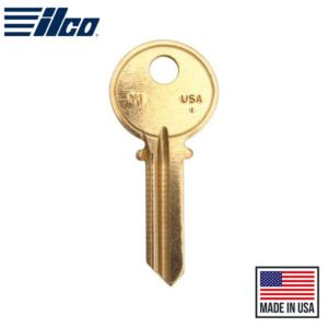 Y1-BR 34 - Cylinder Lock Key Blank, Natural Brass, 34 Price Group, For Yale