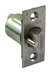 1138A/32D – Cylinder Lock Leverset Latch, 2-3/8″ Backset, 1″ X 2-1/4″ Front, 1/2″ Throw, ANSI F81, Satin Stainless Steel, For Entry (List 45.00)